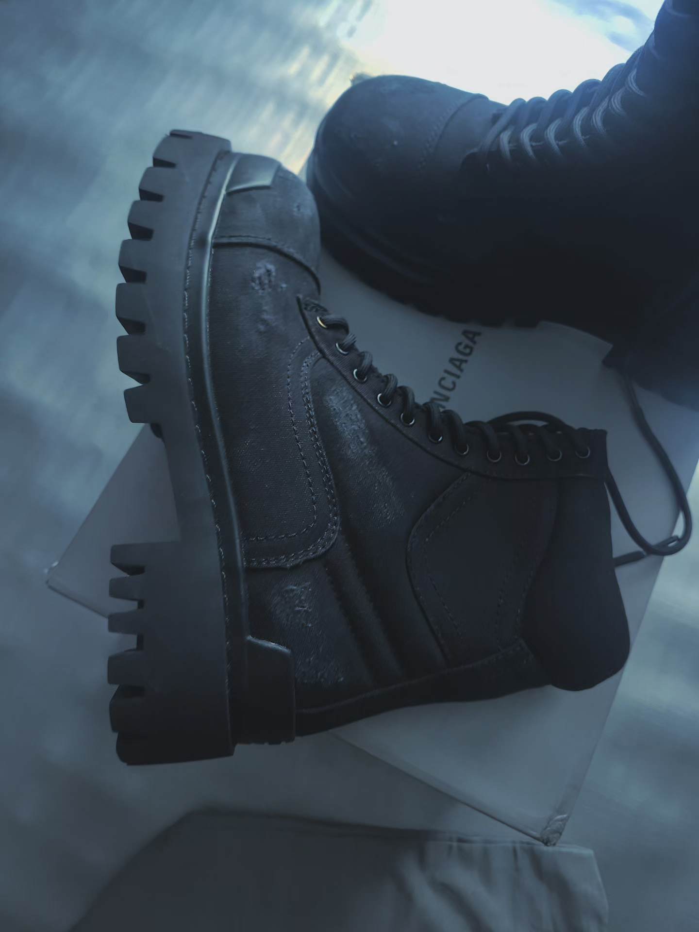 Balenciaga strike boots
